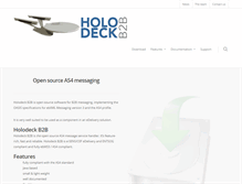 Tablet Screenshot of holodeck-b2b.org